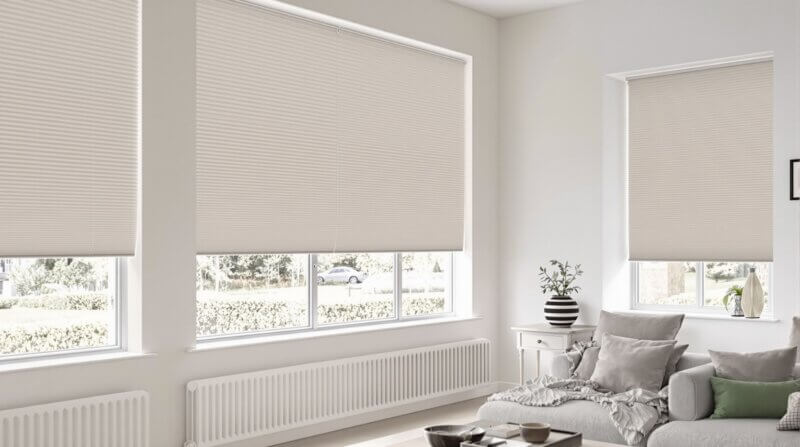 woonkamer raamdecoratie