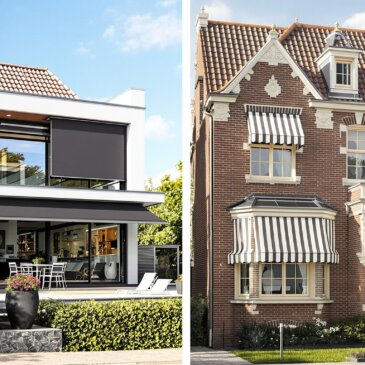 Zonwering ideeën voor moderne en klassieke woningen